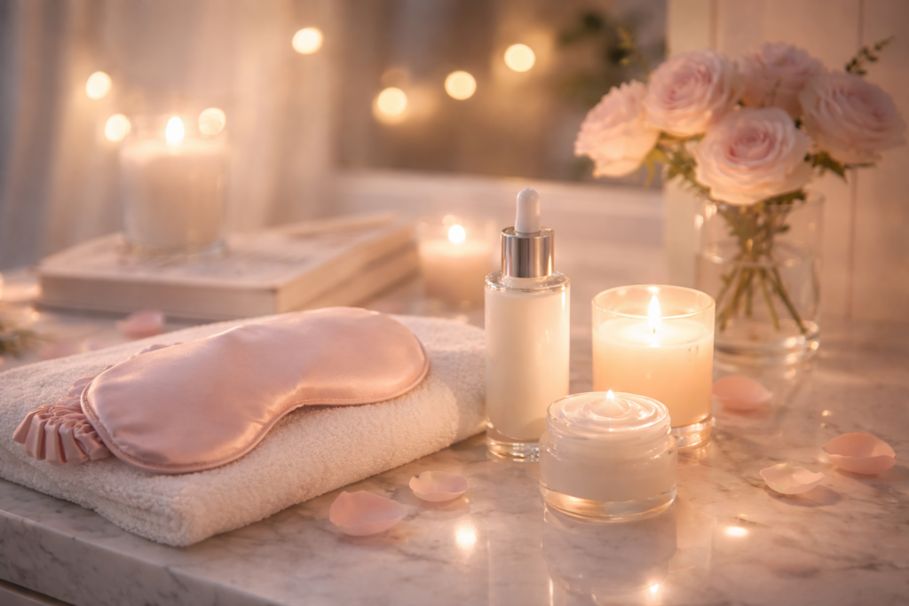 That girl beauty habits night skincare routine


